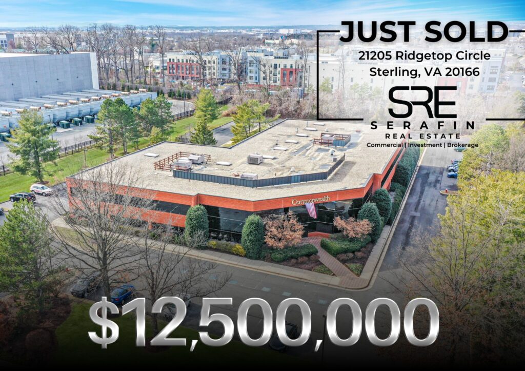 Flex Industrial Building at 21205 Ridgetop Circle Sold by Serafin Real Estate