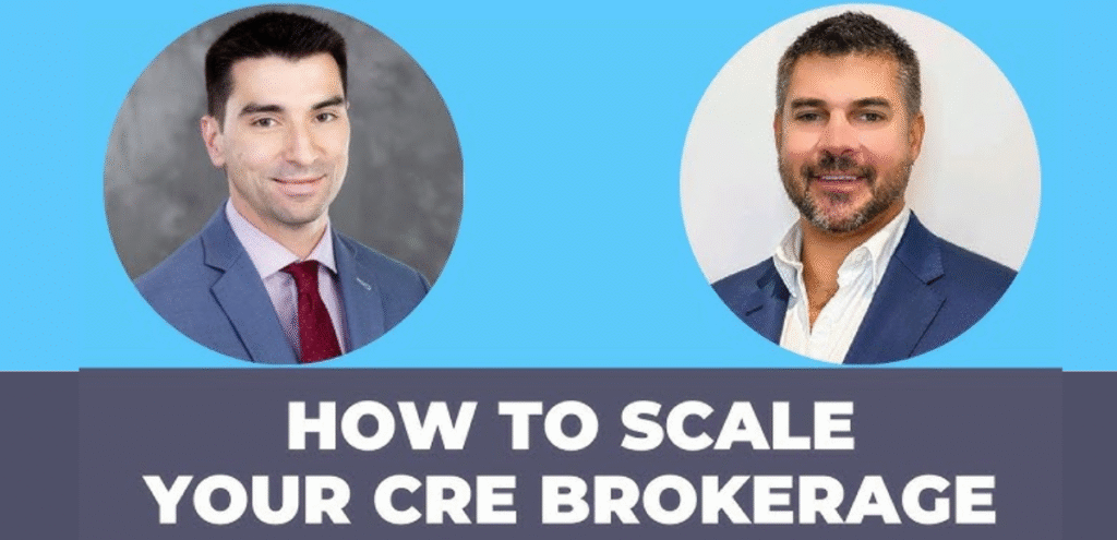 Joe Serafin featured in a podcast discussing strategies to scale a commercial real estate brokerage.